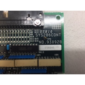 USHIO SYS286CONT 930928 System Controller Board